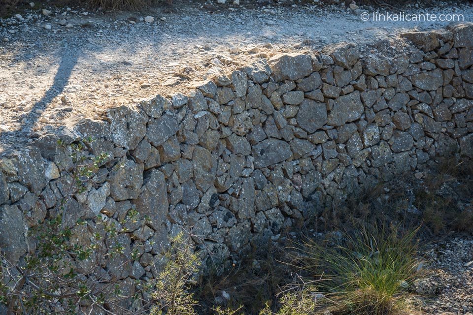 Margen piedra seca Sierra del Cid