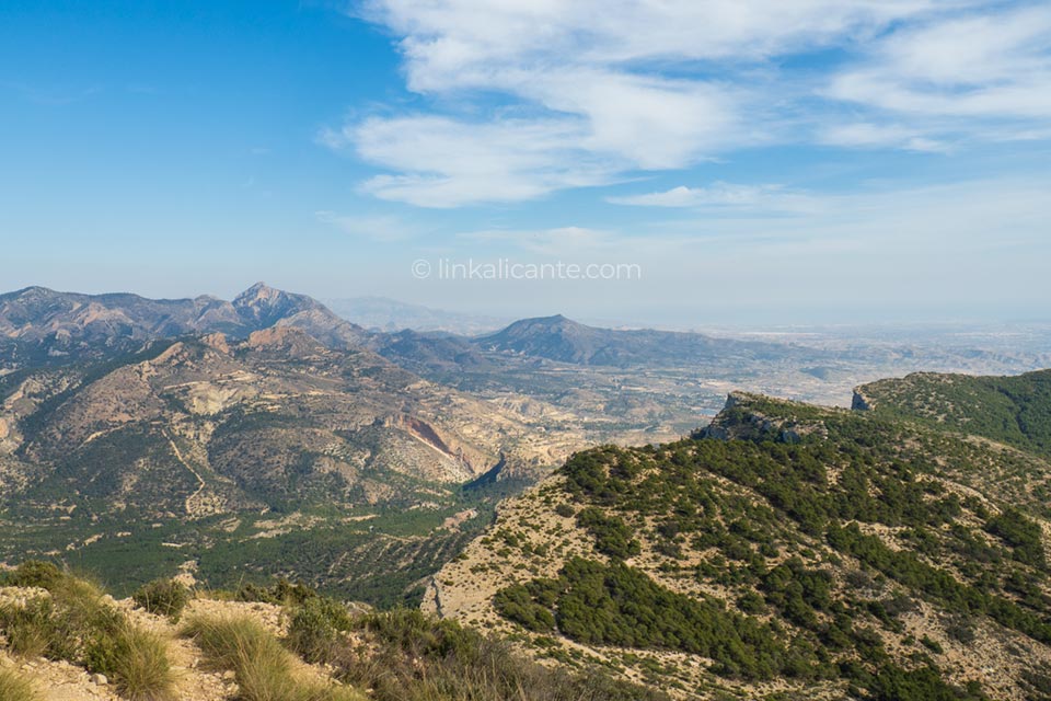 Ruta Sierra Cid vistas cumbre