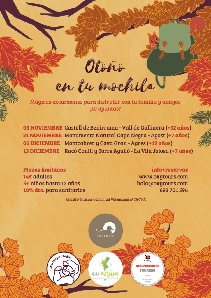 Otoño en tu mochila 2020 oxytours