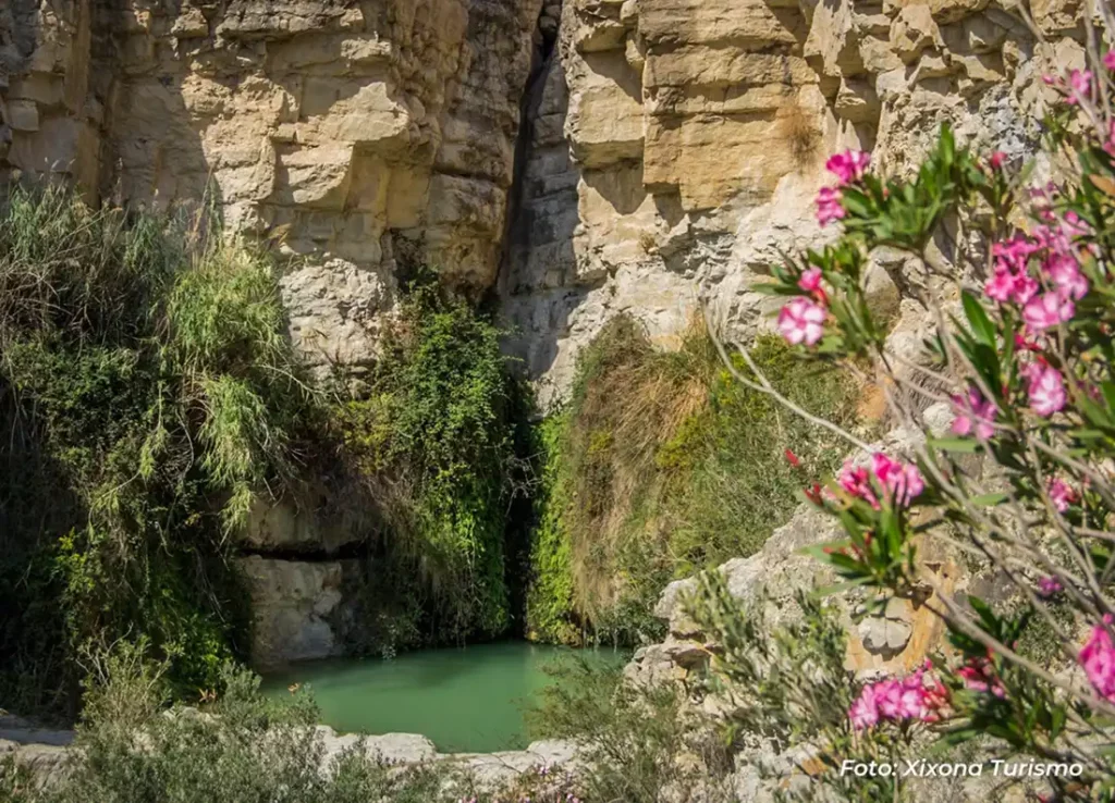 El Salt de Xixona: un oasis escondido entre barrancos que reabre en 2026 2 El Salt de Xixona, cascada y poza natural