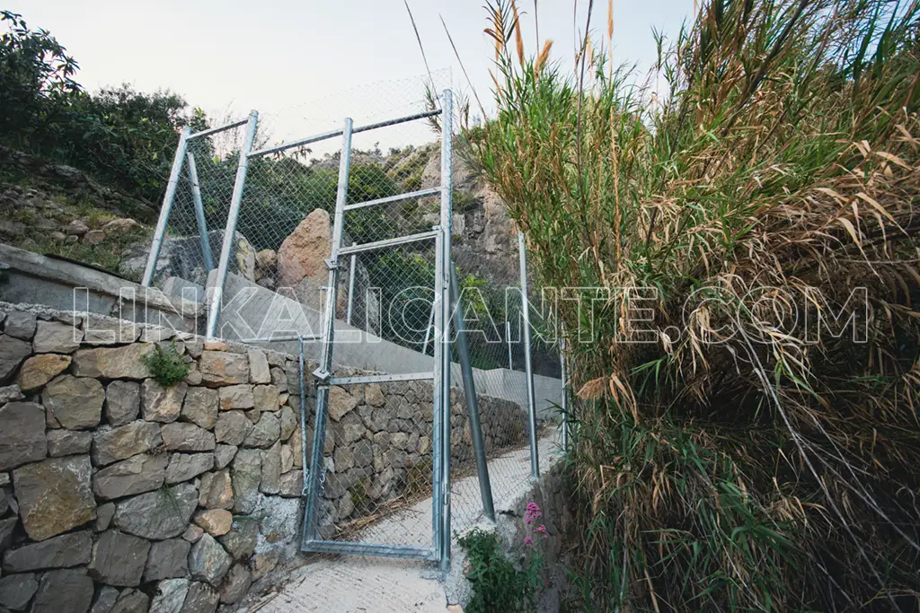 Cascada Bolulla - acceso prohibido