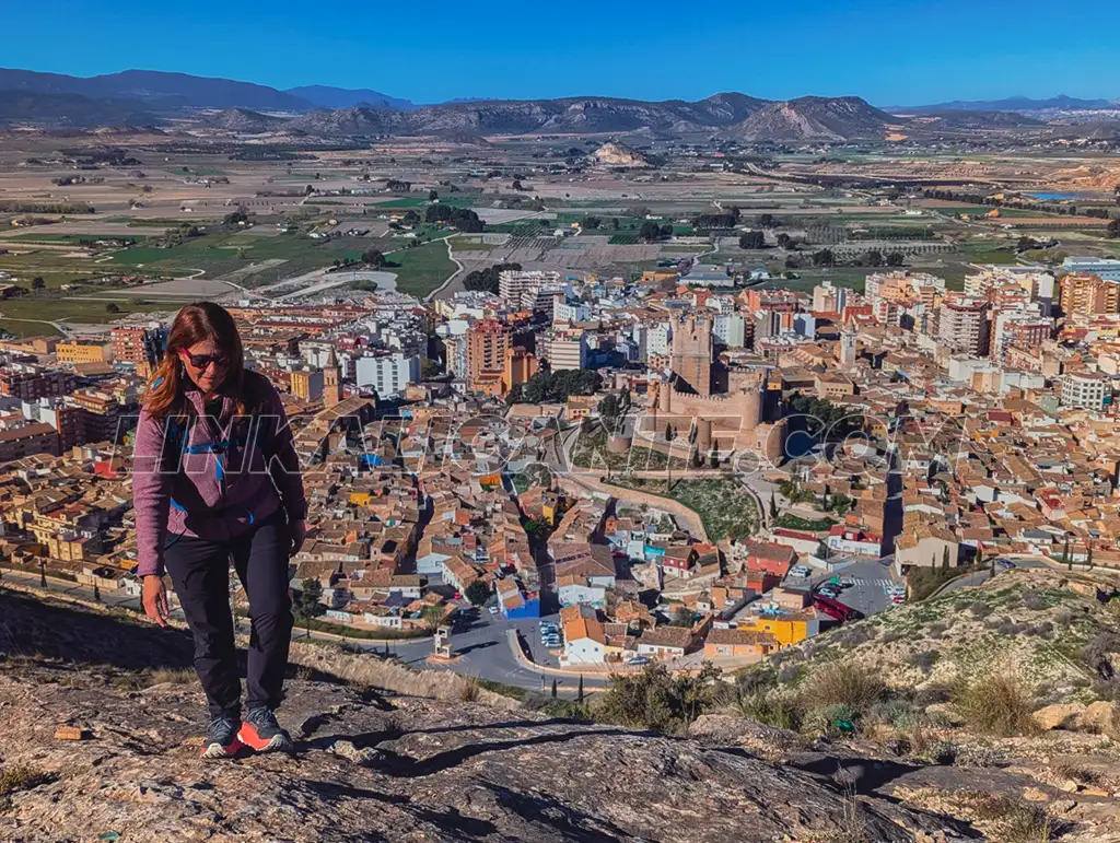 Ruta en la Sierra de la Villa (Villena, Alt Vinalopó) 6 Cresta Sierra de la Villa, Villena