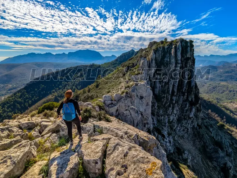 Inicio 1 Ruta Sierra Ferrer cresta Xaló Masserof