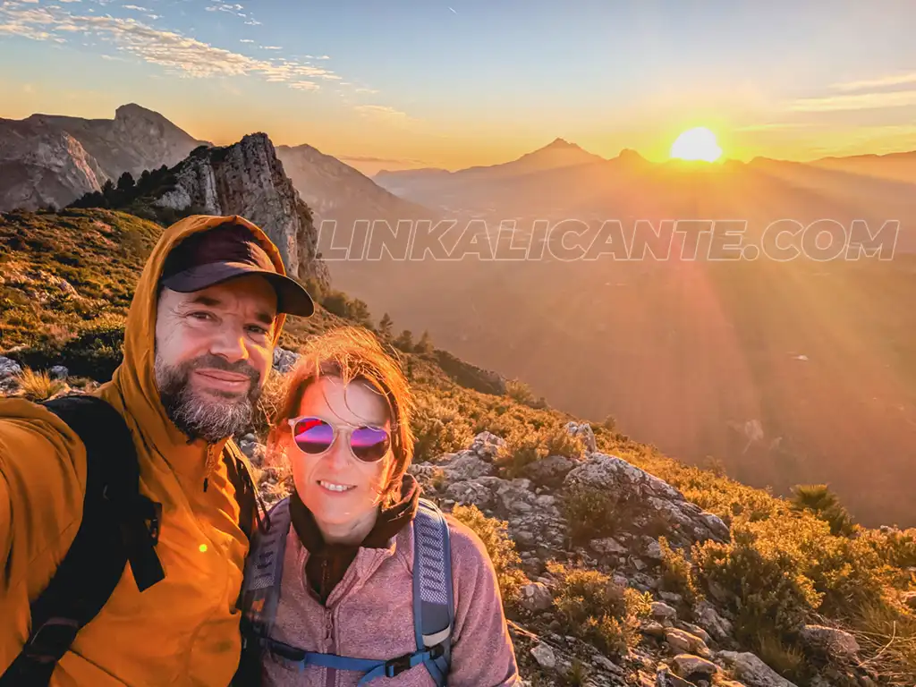 Ruta por la cresta de la Sierra del Ferrer