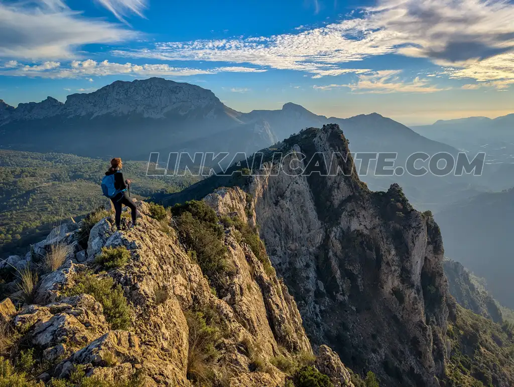 Ruta por la cresta de la Sierra del Ferrer
