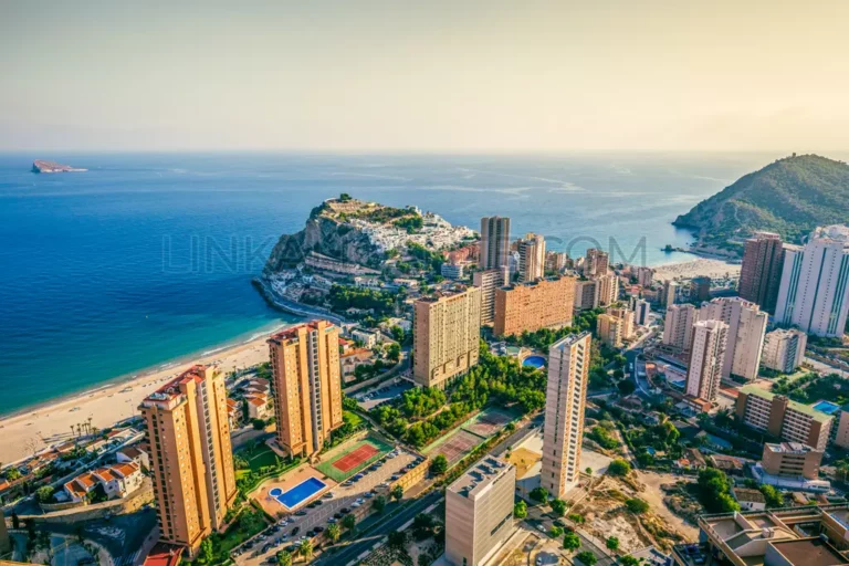 Vista aérea de Benidorm