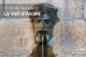 Fuente de Al-Azraq en la Vall d'Alcalà (Alicante)