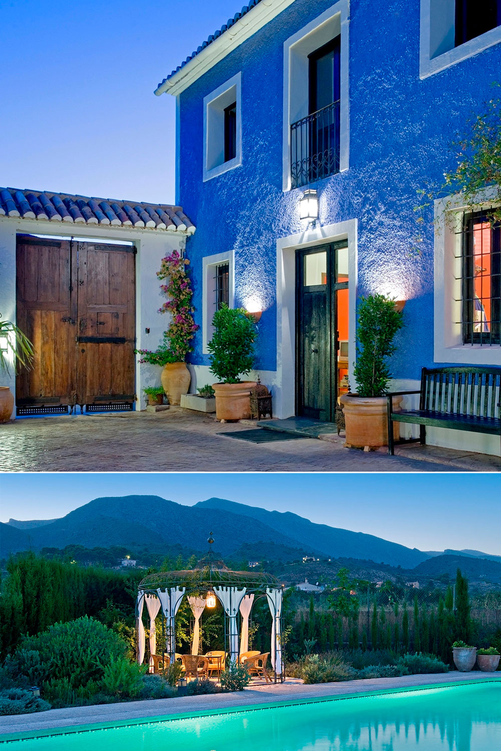 Hotel rural La Venteta, en Aigües (Alicante)